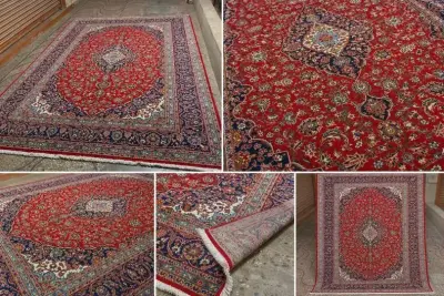 Beautiful kashani handmade Style Carpet ❤️