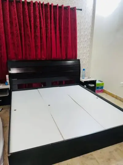 Bed+2 side table and wardrobes For Sale in Clifton Block 9 | Karachi Ads