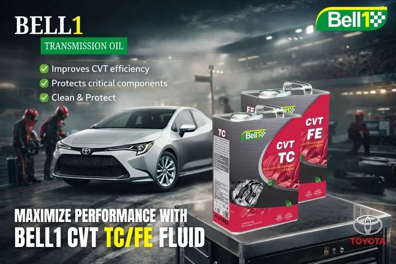 Bell1 CVT TC/FE Transmission Oil – Premium Automatic Transmission Fluid For Sale in Gulistan-e-Jauhar | Karachi Ads - photo 1