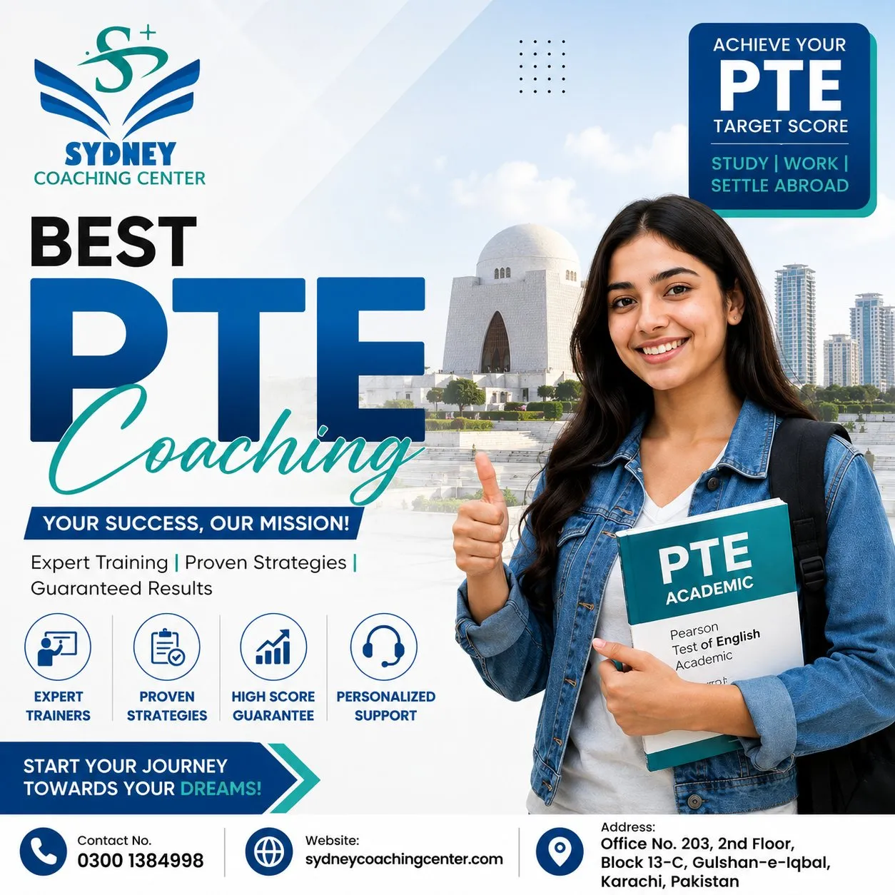Best PTE Coaching Classes | Study, Work & Settle Abroad in Gulshan-e-Iqbal | Karachi Ads - photo 1