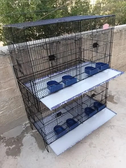 Birds Cage Side Box And Sliding partition Options Available In Cage For Sale in Model Colony | Karachi Ads - photo 3