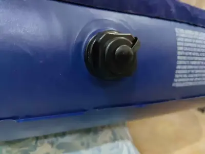 blue inflatable air mattress for camping For Sale in New Karachi | Karachi Ads