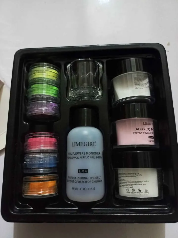 Brand+ Nail Acrylic Powder Set Crystal Glitter kit Acrylic - photo 2