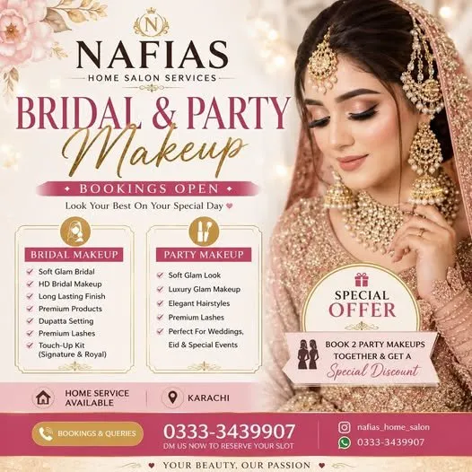 Bridal & Party Makeup Bookings Open! ✨ - photo 1