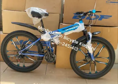 New Morgan Foldable Bicycle Sports Morgan imported box pack Model 2026 For Sale in Model Colony, Karachi - photo 4