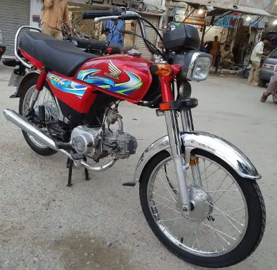 Honda CD-70 For Sale in Gulistan-e-Jauhar Block 12 | KarachiAds - photo 3