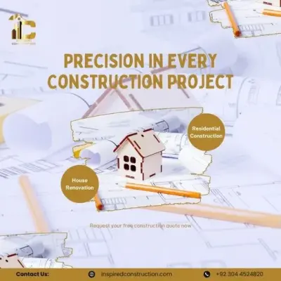 🏗️ 𝗣𝗿𝗲𝗰𝗶𝘀𝗶𝗼𝗻 𝗶𝗻 𝗘𝘃𝗲𝗿𝘆 𝗖𝗼𝗻𝘀𝘁𝗿𝘂𝗰𝘁𝗶𝗼𝗻 𝗣𝗿𝗼𝗷𝗲𝗰𝘁! in Bahria Town Karachi | Karachi Ads