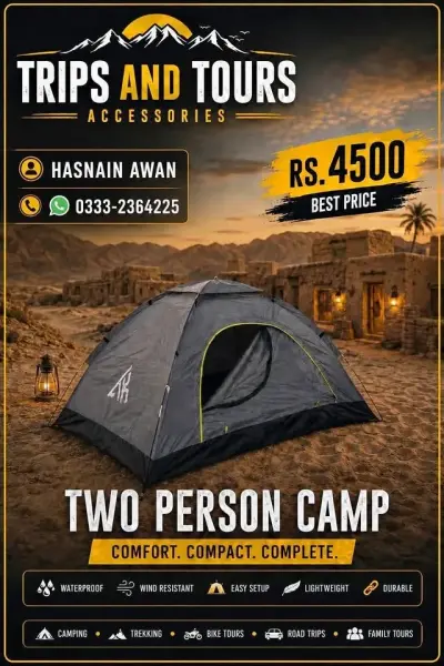 Camp for 2 persons For Sale in New Karachi | Karachi Ads