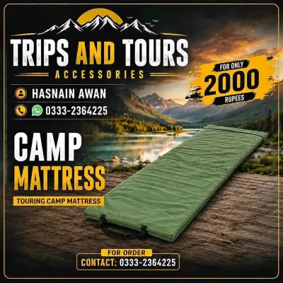 Camp mattress For Sale in New Karachi | Karachi Ads