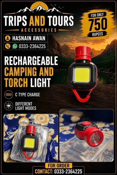 Camping and torch light For Sale in New Karachi | Karachi Ads