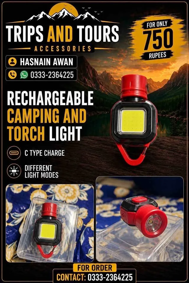 Camping and torch light For Sale in New Karachi | Karachi Ads - photo 1