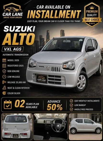 *CAR AVAILABLE ON INSTALLMENT* For Sale in Buffer Zone | Karachi Ads - photo 1