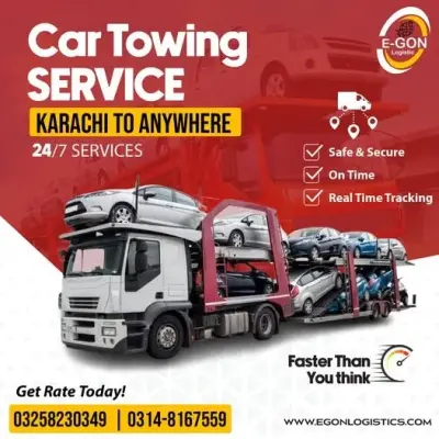 CAR TOWING SERVICE Karachi to Anywhere