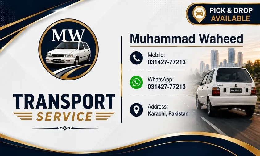 Carpool Service Available in Gulistan-e-Jauhar | Karachi Ads - photo 1