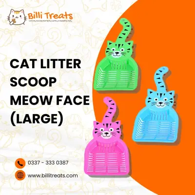 Cat Litter Scoop Meow Face Large For Sale in Gulistan-e-Jauhar | Karachi Ads