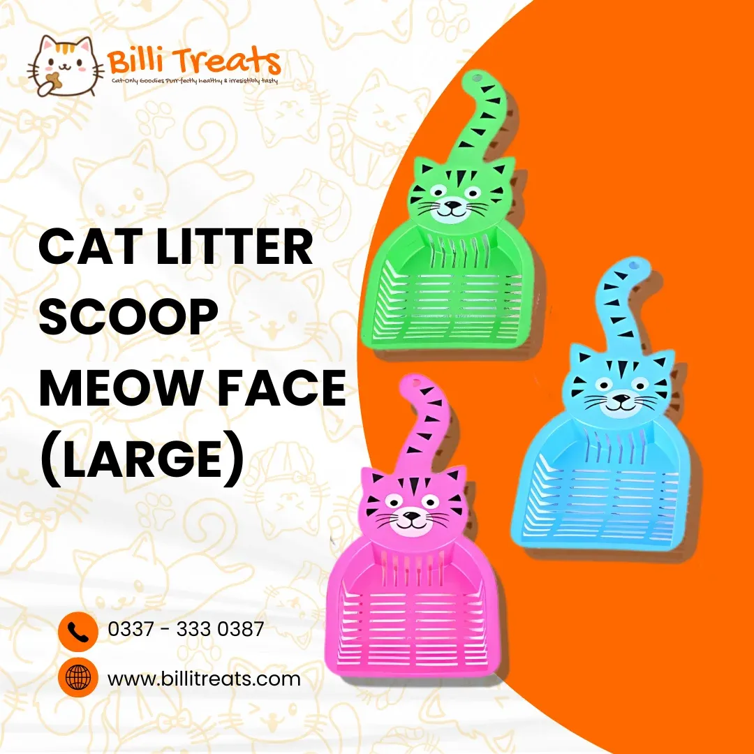 Cat Litter Scoop Meow Face Large For Sale in Gulistan-e-Jauhar | Karachi Ads - photo 1