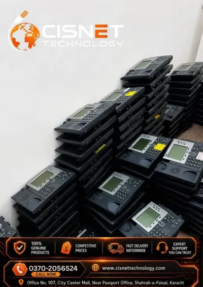 🔶 **CISCO IP PHONES AVAILABLE – READY STOCK!**