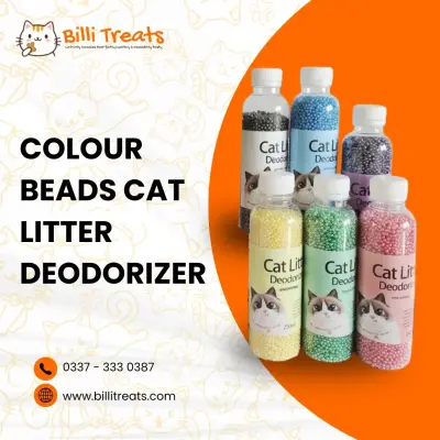 Colour Beads Cat Litter Deodorizer For Sale in Gulistan-e-Jauhar | Karachi Ads