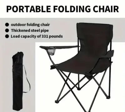 Comfortable Folding Backrest Chair with Armrests For Sale in New Karachi | Karachi Ads