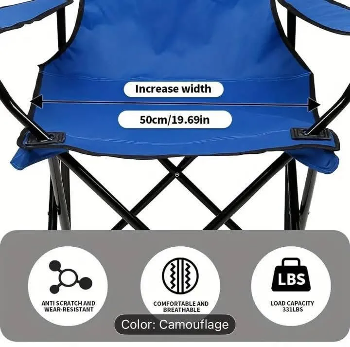 Comfortable Folding Backrest Chair with Armrests For Sale in New Karachi | Karachi Ads - photo 2