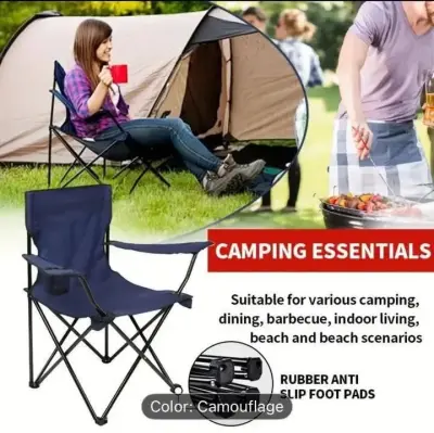 Comfortable Folding Backrest Chair with Armrests For Sale in New Karachi | Karachi Ads - photo 5