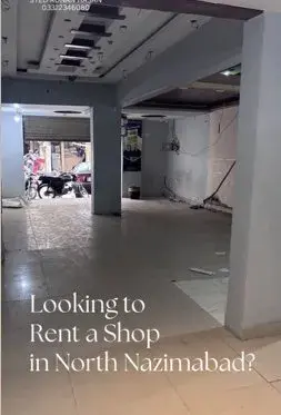 Commercial Shop Available for Rent!