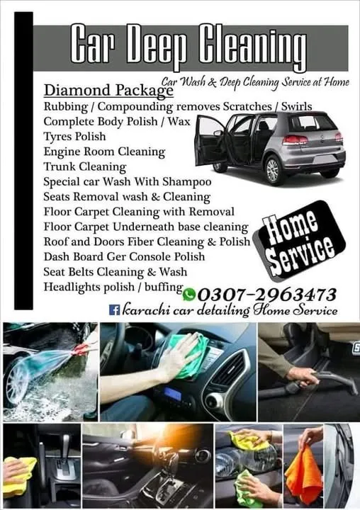 Complete Diamond Detailing Package Karachi Home Service - photo 1