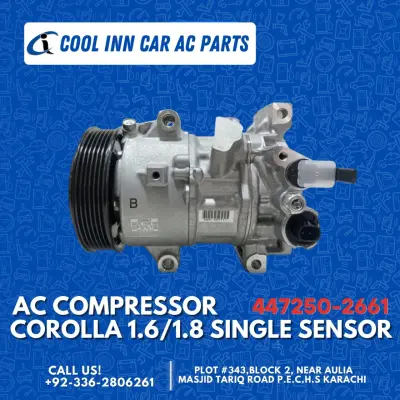 Corolla 1.6 /1.8 original Ac compressor  Singe sensor - photo 3