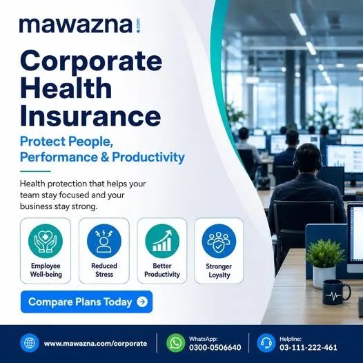 🏥 Corporate Health Insurance Plans for Businesses in Gulistan-e-Jauhar | Karachi Ads - photo 1