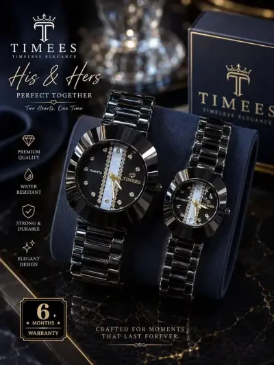 Couple watch For Sale in Gulistan-e-Jauhar | Karachi Ads - photo 4