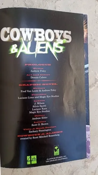 COWBOYS & ALIENS FOR KIDS ( COMIC BOOKS) - photo 2