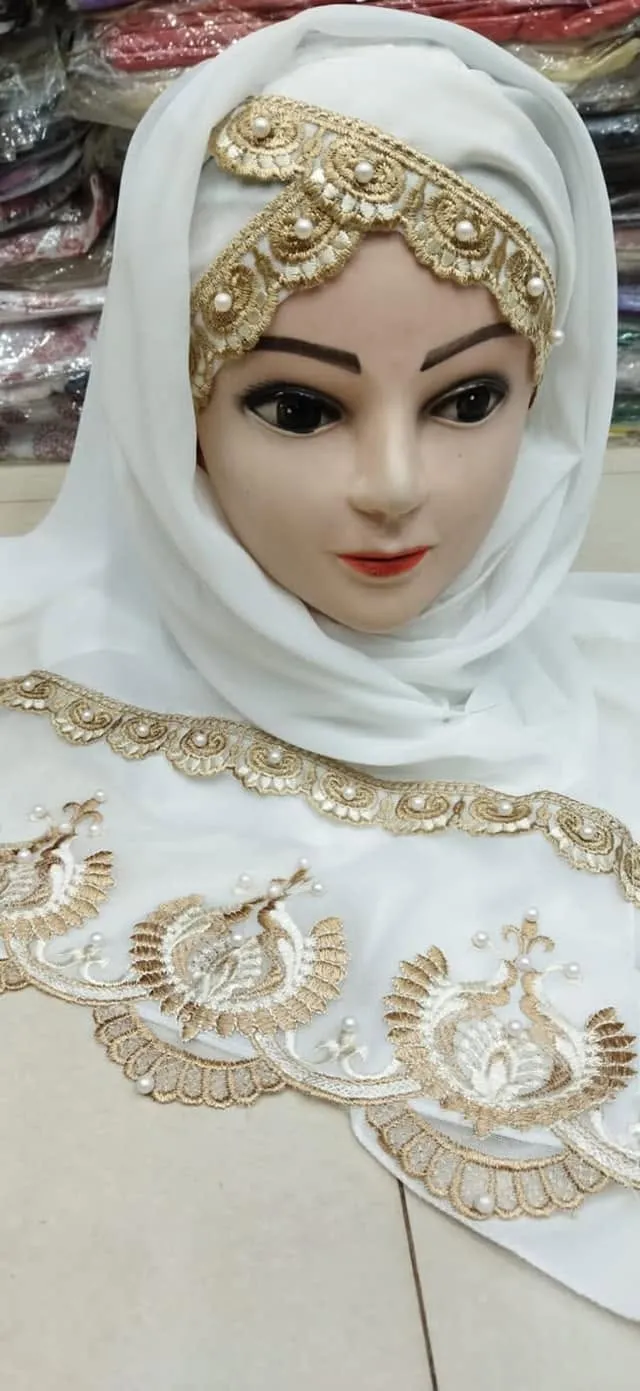 Cross lais cap Hijab For Sale in New Karachi | Karachi Ads - photo 2