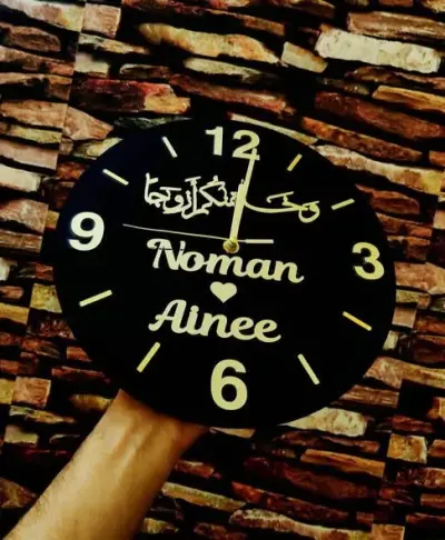 Customized Acrylic Wall Clock - photo 2