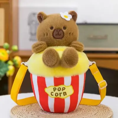 🥰 Cute Popcorn Teddy Bear Childrens Bags 🥰 For Sale in Gulshan-e-Iqbal | Karachi Ads