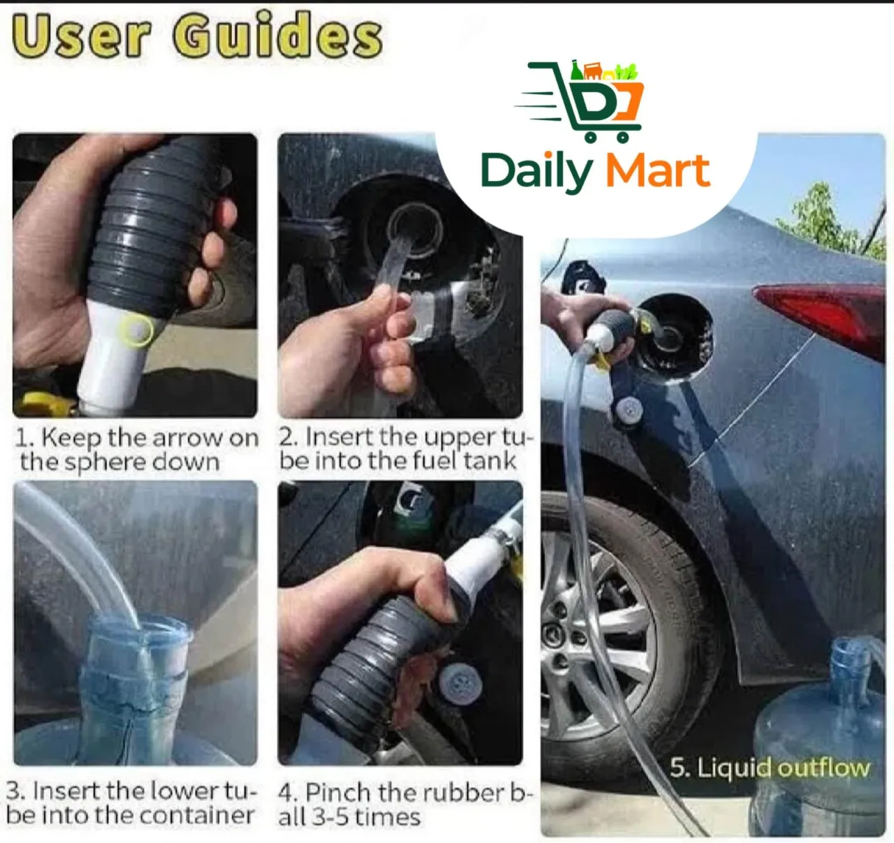 Daily Mart Oil Transfer Pump Fuel Pump For Sale in Saddar | Karachi Ads - photo 1