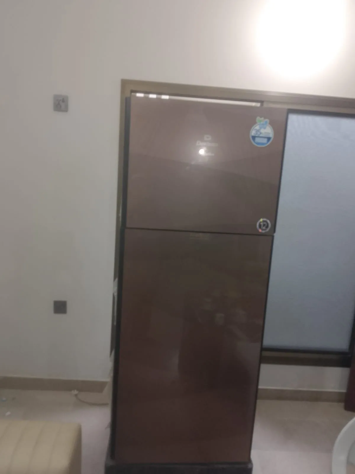 Dawlance Refrigerator (Model 91996GD R) - Brown Glass Door - Excellent Condition - photo 1