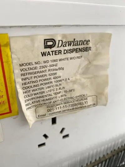 Dawlance Water Dispenser in excellent For Sale in Malir Cantt, Karachi - photo 5