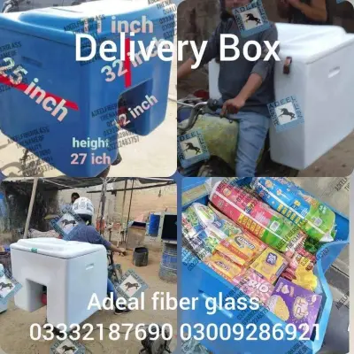 Delivery box / fiberglass delivery box/ fiber glass sheet/ fiber glass/ - photo 6