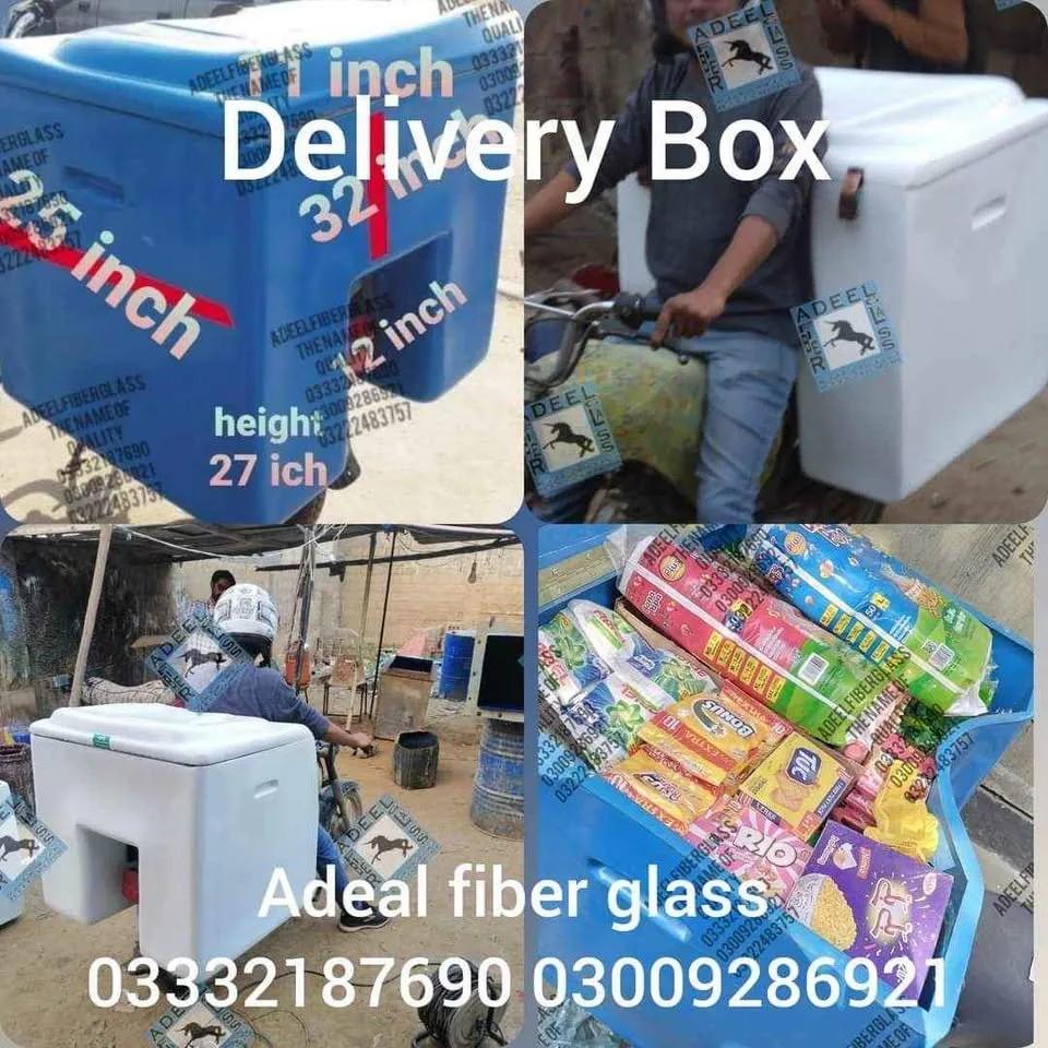 Delivery box / fiberglass delivery box/ fiber glass sheet/ fiber glass/ - photo 6