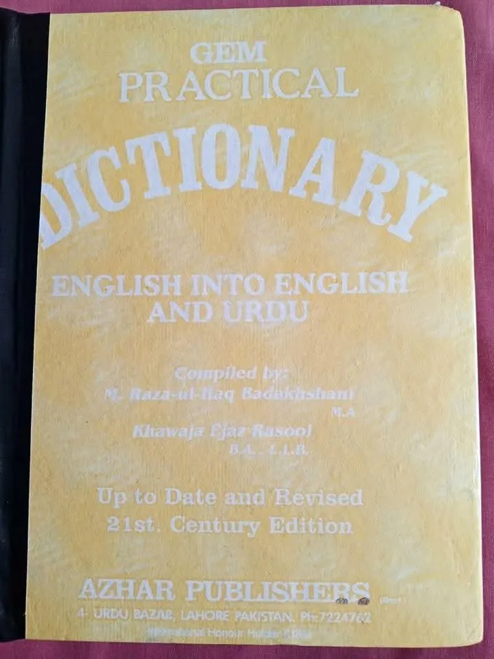 Dictionary and novel - photo 1