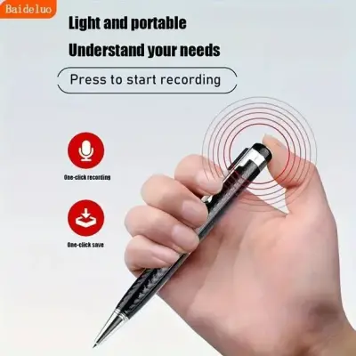 Digital Voice Recorder Pen, Rechargeable Lithium Polymer Battery