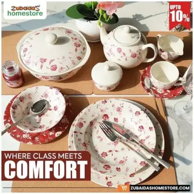 Dine in style with our premium dinner sets.