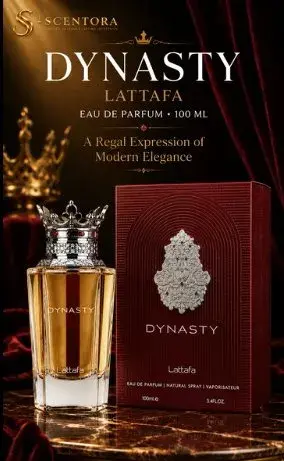 Discover DYNASTY by Lattafa, a 100 ML unisex Eau de Parfum
