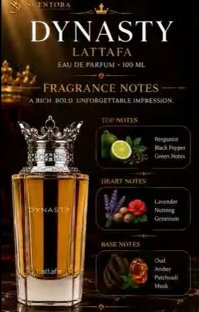 Discover DYNASTY by Lattafa, a 100 ML unisex Eau de Parfum - photo 2