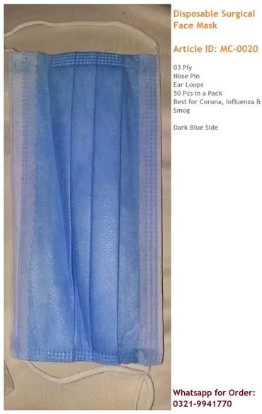 Disposable Surgical Face Mask - photo 1