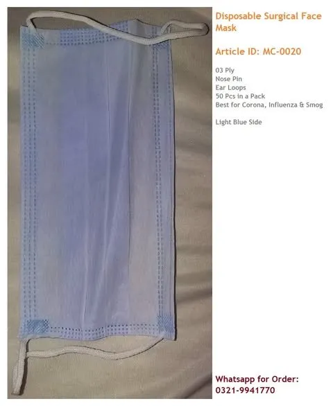 Disposable Surgical Face Mask - photo 2