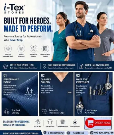 Doctors Uniform Scrubs by i-Tex