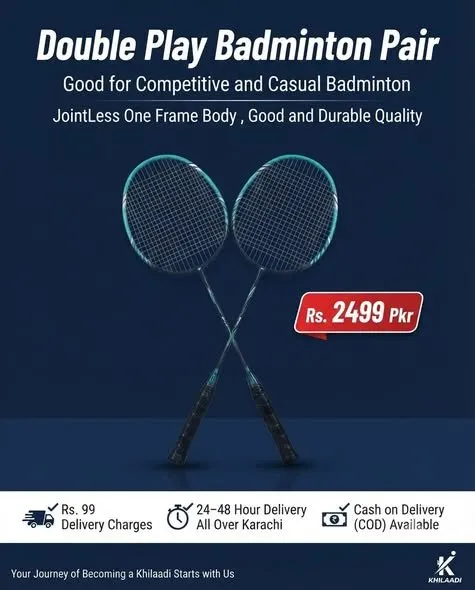 🏸Double Play Badminton Racket🏸 - photo 1
