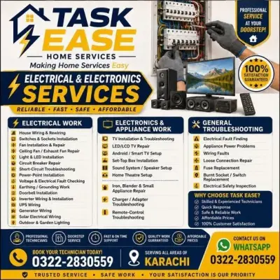 Electrical & Electronics Problems? We Make Them EASY!