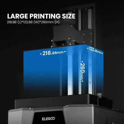 ELEGOO Saturn 3 Ultra 12K Resin 3D Printer MSLA UV Resin Printer with 10 inch Mono LCD For Sale in New Karachi, Karachi - photo 4